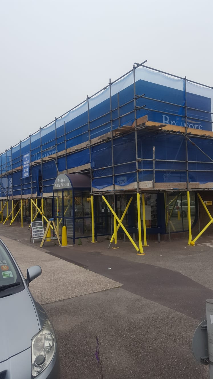 Scaffolding hire at Brewers